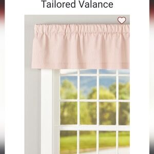 Country Curtains Ticking stripe Valance